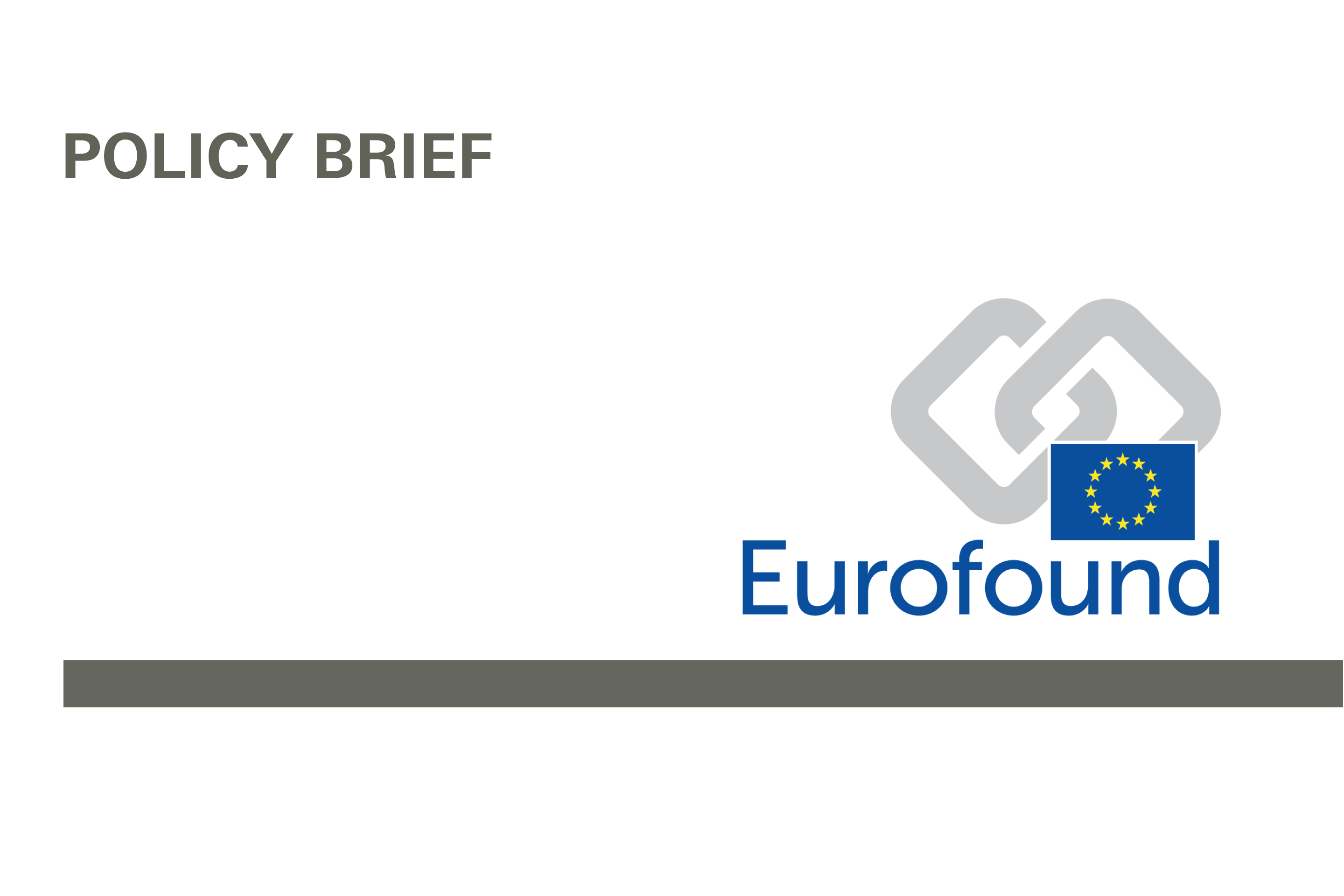 Logo der Organisation Eurofound