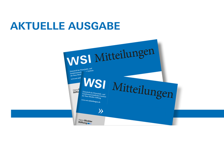 Cover der WSI-Mitteilungen